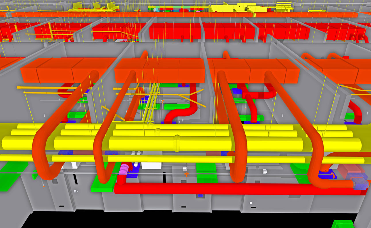 3D rendering of a Carl A. Nelson & Company project.